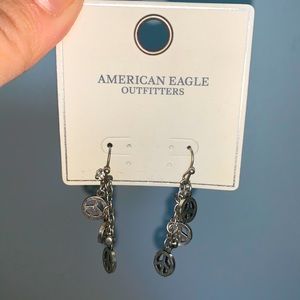 AEO Peace Sign Earrings